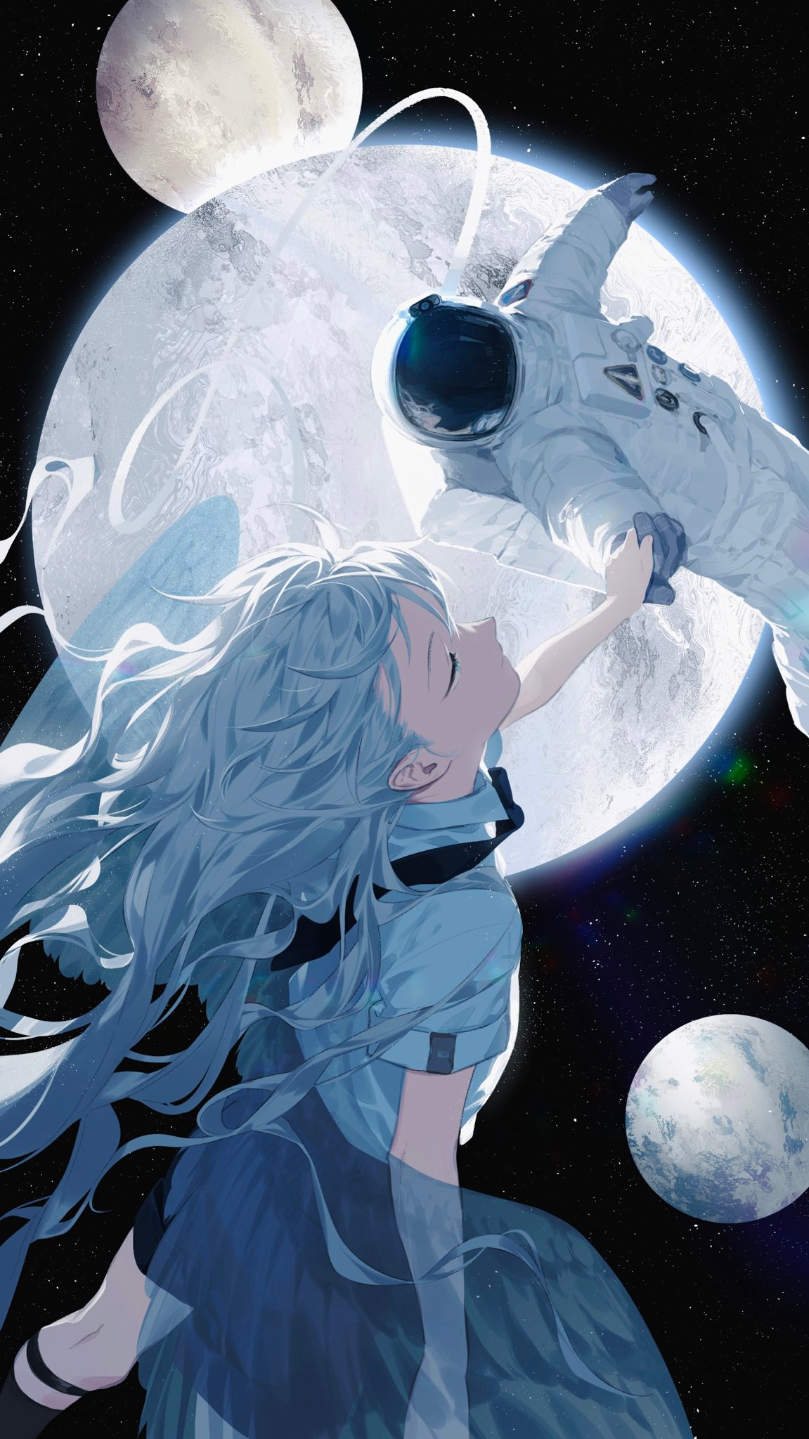 Kunstwerk, Anime Mädchen