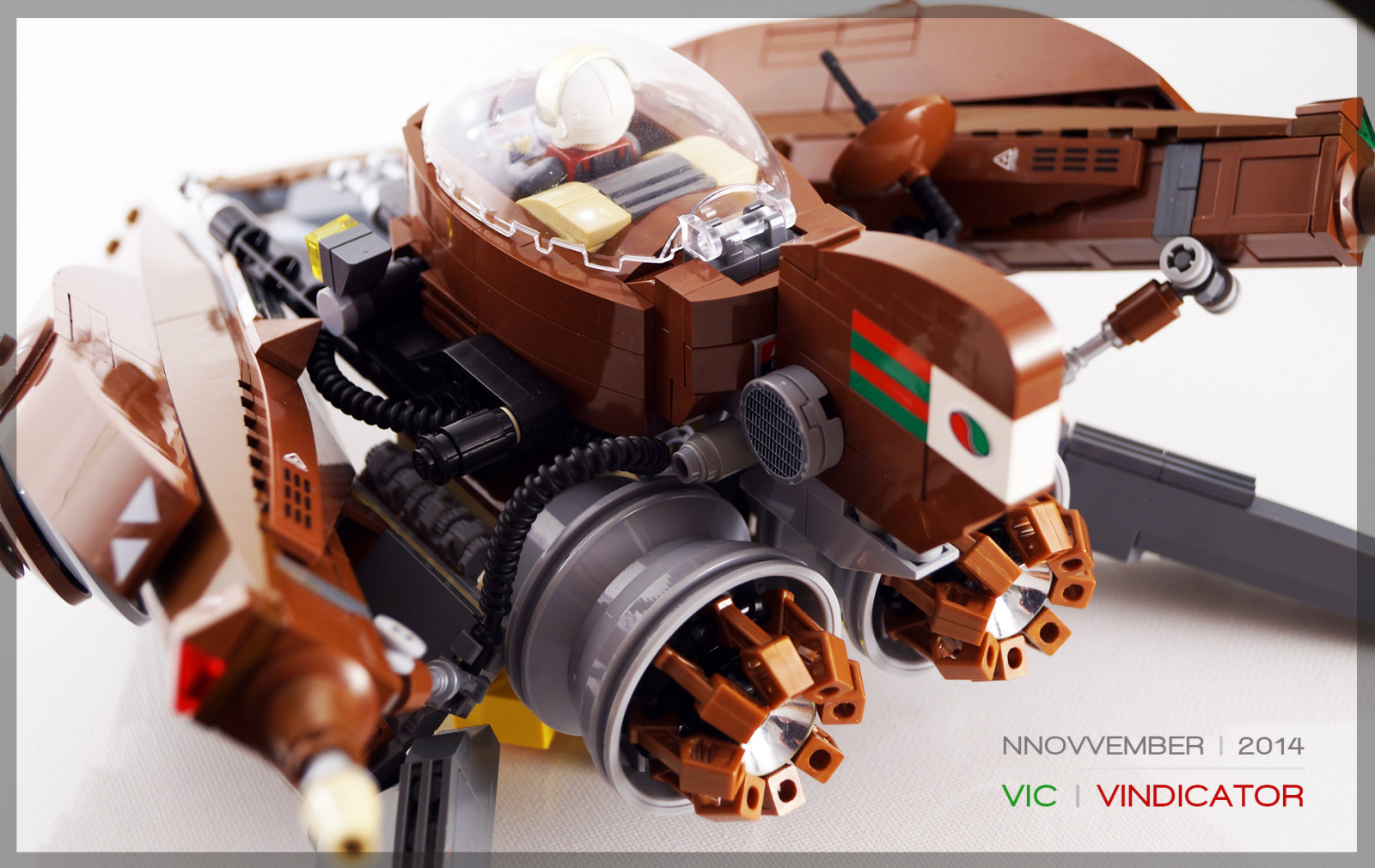 prostor, LEGO, Steampunk, kosmická loď, Hračka, stroj, bojovník, Starfighter, vicviper, produkt, vv, nnovvember, Vindicator, Lazor, product design