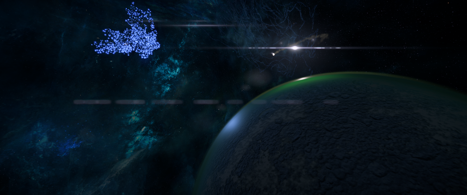 prostor, Andromeda, Hromadný efekt, planeta