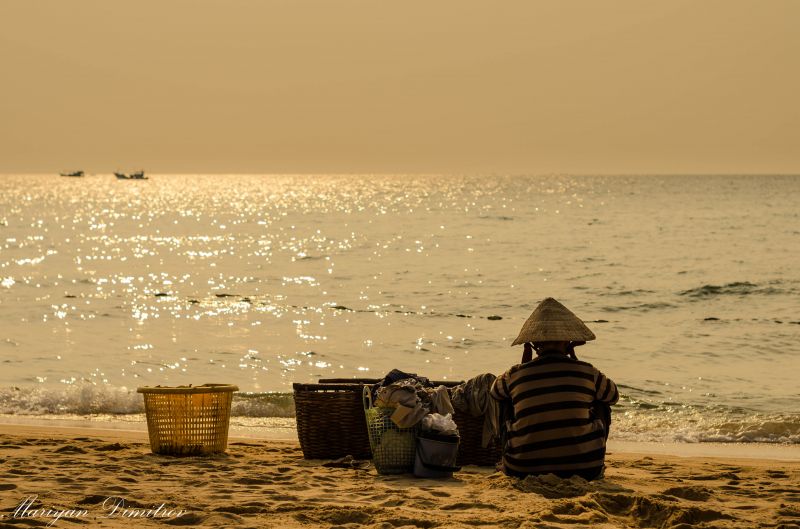 moře, horizont, nebe, pláž, tělo z vody, pobřeží