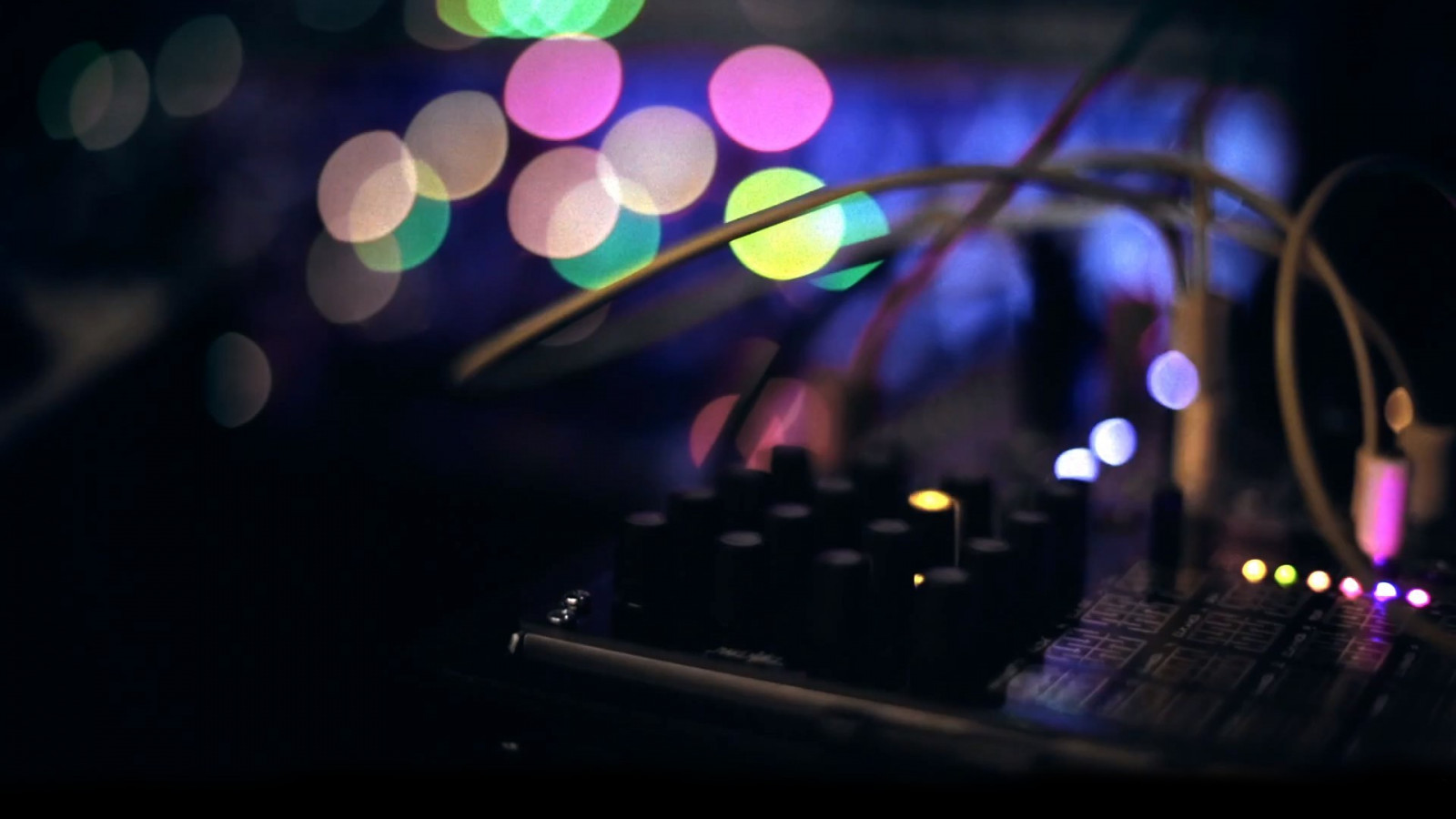 Fondos de pantalla música, Bokeh, máquina, Cables