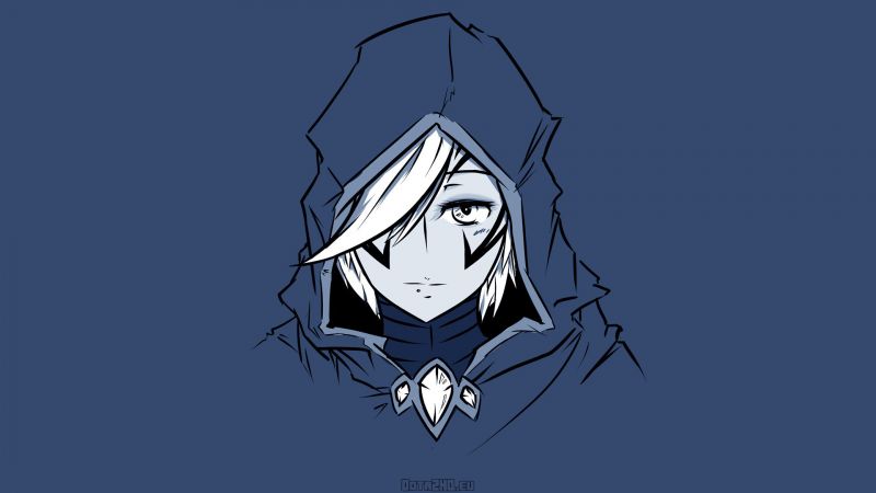 výkres, ilustrace, anime, kreslená pohádka, Dota 2, černobílý výkres, ilustrace, anime, kreslená pohádka, Dota 2, černobílý