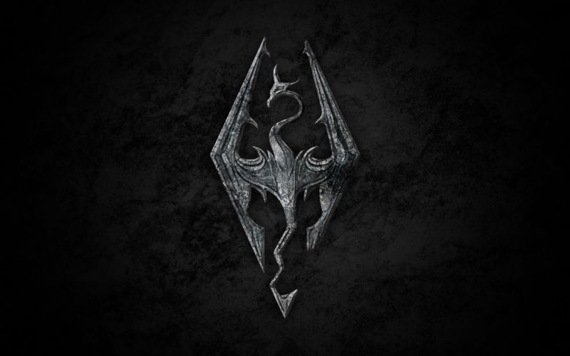 fekete, monokróm, szimmetria, A Elder Scrolls V Skyrim, fény, kéz fekete, monokróm, szimmetria, A Elder Scrolls V Skyrim, fény, kéz