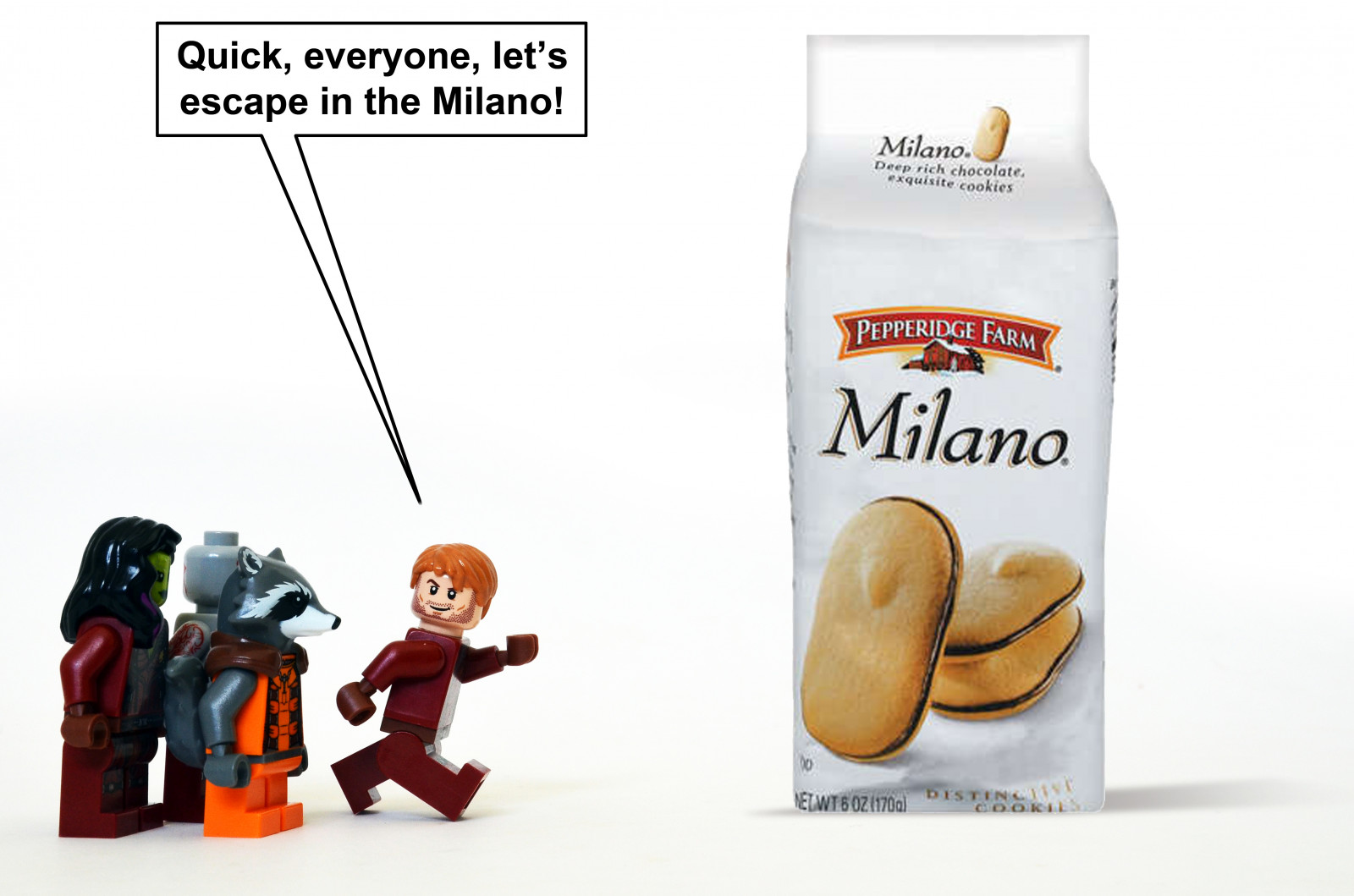 jídlo, galaxie, LEGO, Gamora, kosmická loď, raketa, Zachránit, Milano, Starlord, super, sušenka, zázrak, strážci, produkt, příchuť, hrdinové, mýval, Drax, nezdravé jídlo, product design