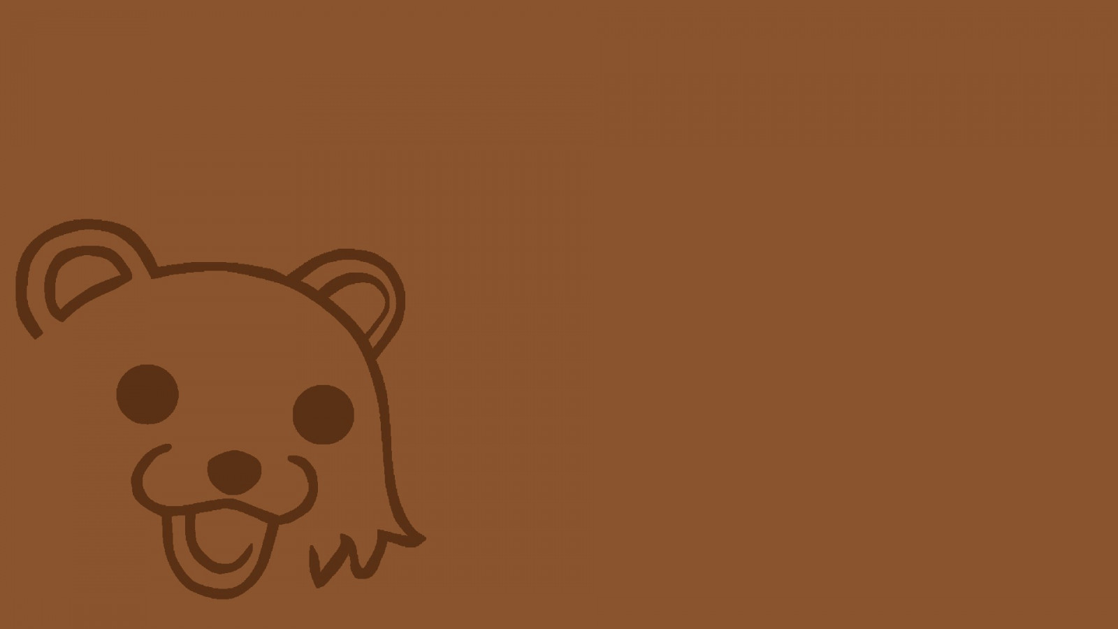 výkres, ilustrace, logo, kreslená pohádka, hnědý, pedobear, memy, font