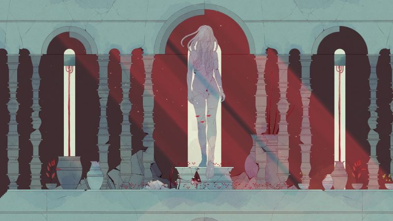 Gris Video Game,Video Game Art,videospill