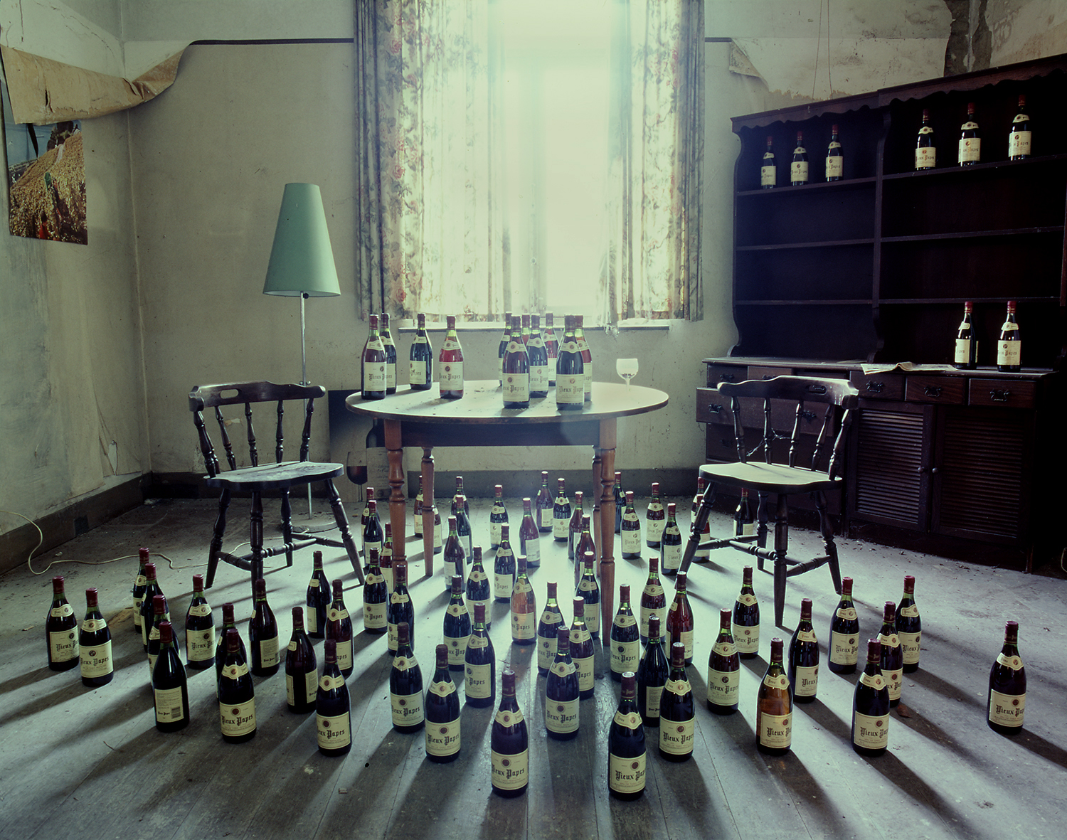 120, fuji, víno, rozklad, du, slidefilm, střední, formát, vin, manoir, urbex, pentax67, provia400x