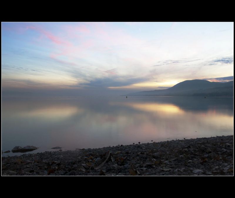 небо, Атмосфера, воды, Утро, Loch, Рассвет небо, Атмосфера, воды, Утро, Loch, Рассвет