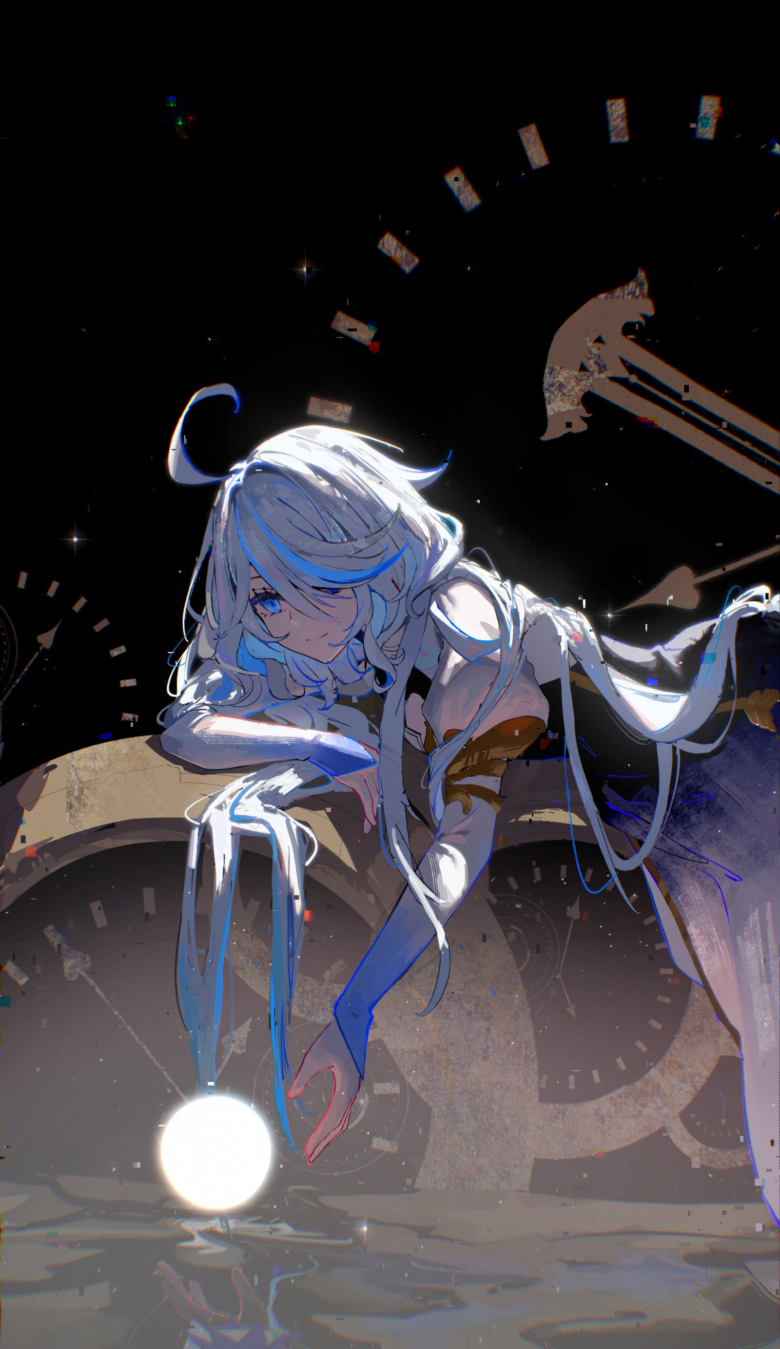 anime, anime dívky, Furina Genshin Impact, Genshin Impact