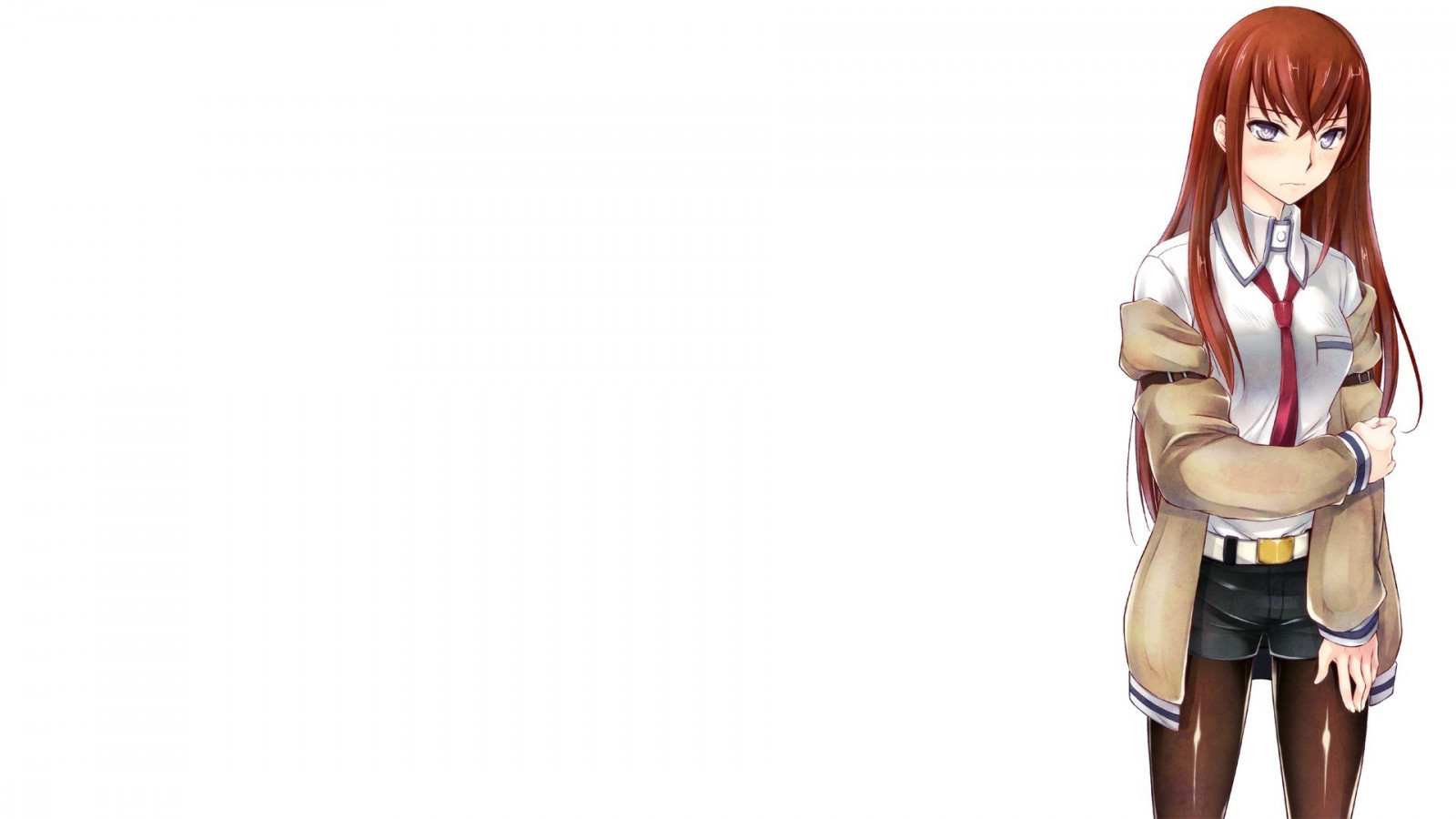 anime, tegneserie, Makise Kurisu, Steins Gate, tøj, kostume, figur