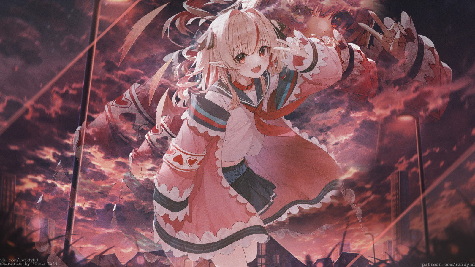 Bakrunner : munn, tegnefilm, rosa, cg artwork, KUNST, fiktiv karakter ...