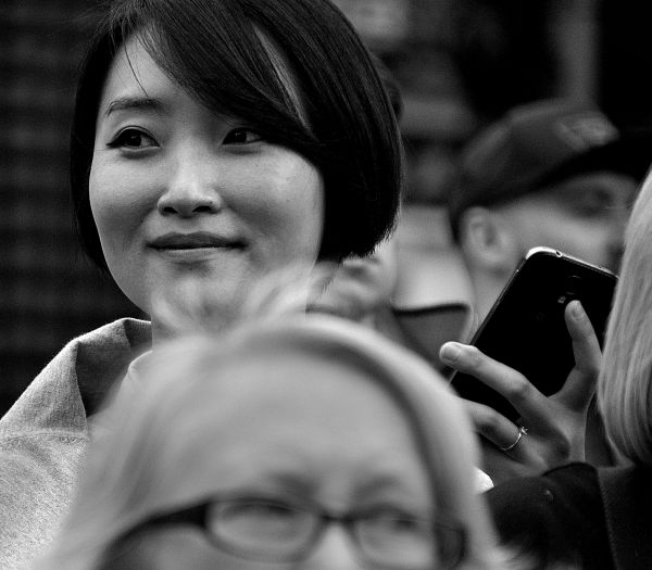 face, people, white, black, monochrome, portrait
