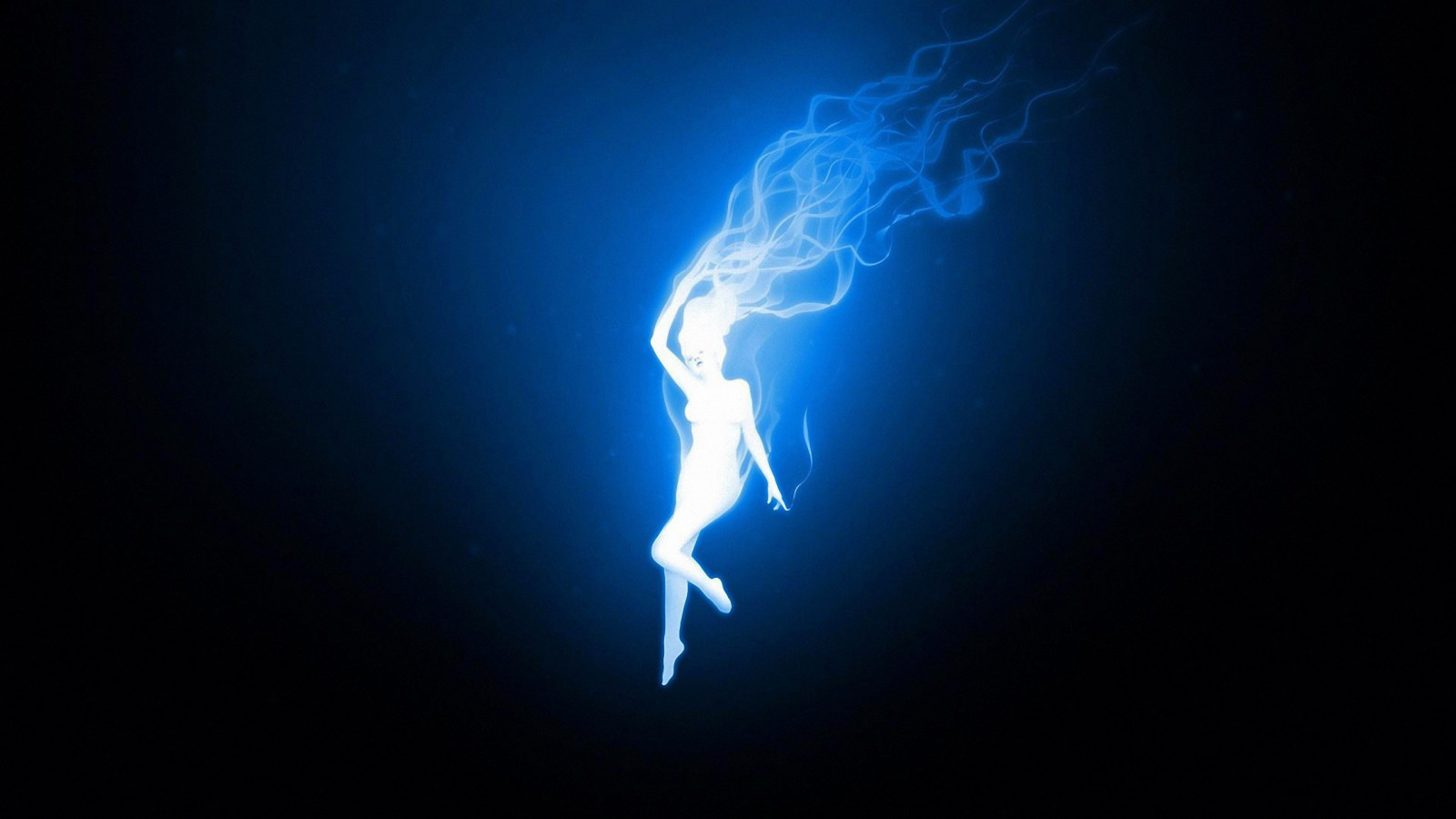 ženy, fantasy umění, Blesk, hrom, světlo, čára, tma, počítač tapeta, 2600x1463 px