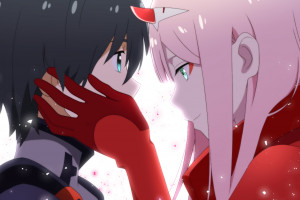 Wallpaper Digital Art Artwork Pink Hair Green Eyes Darling In The Franxx Zero Two Darling In The Franxx Zero Two Code 002 02 Darling In Franxx Anime Girls Mecha Girls Bodysuit