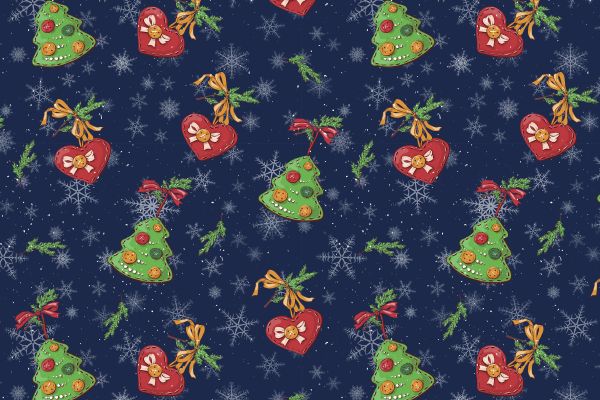 Christmas,Christmas ornaments,pattern,minimalism,Christmas Tree,snowflakes