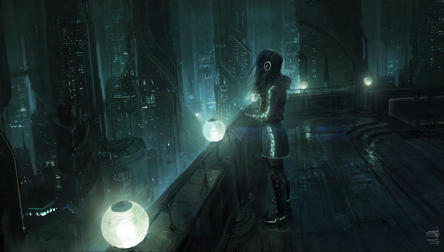 cyberpunk, นิยาย, เที่ยงคืน, ความมืด, ภาพหน้าจอ, วอลล์เปเปอร์คอมพิวเตอร์