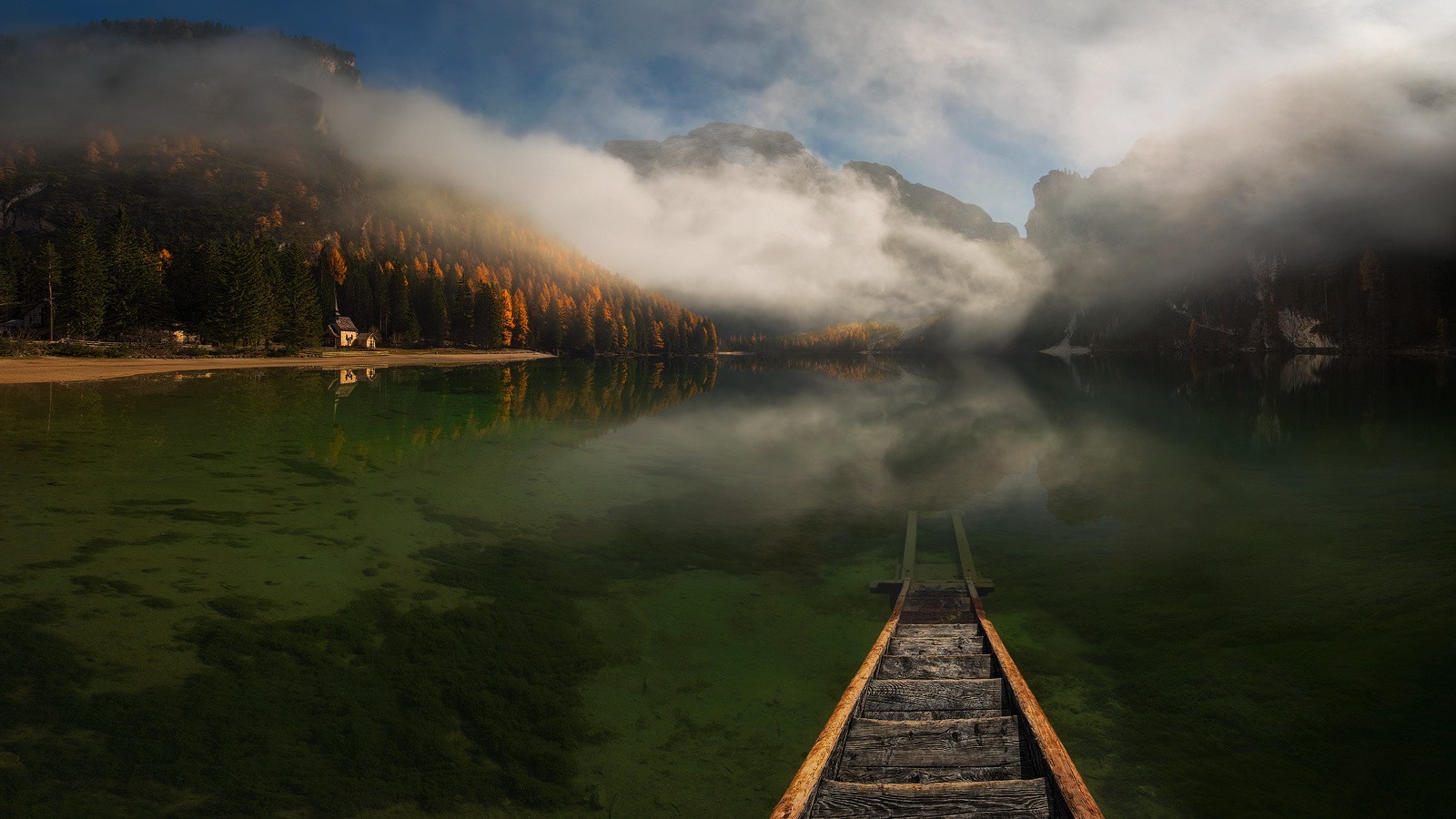 slunečnímu záření, krajina, západ slunce, jezero, voda, Příroda, odraz, nebe, fotografování, svítání, večer, ráno, mlha, most, řeka, soumrak, mrak, mlha, hora, počasí, svítání, nádrž, 1600x900 px, venkov, atmosférický jev, meteorologický jev