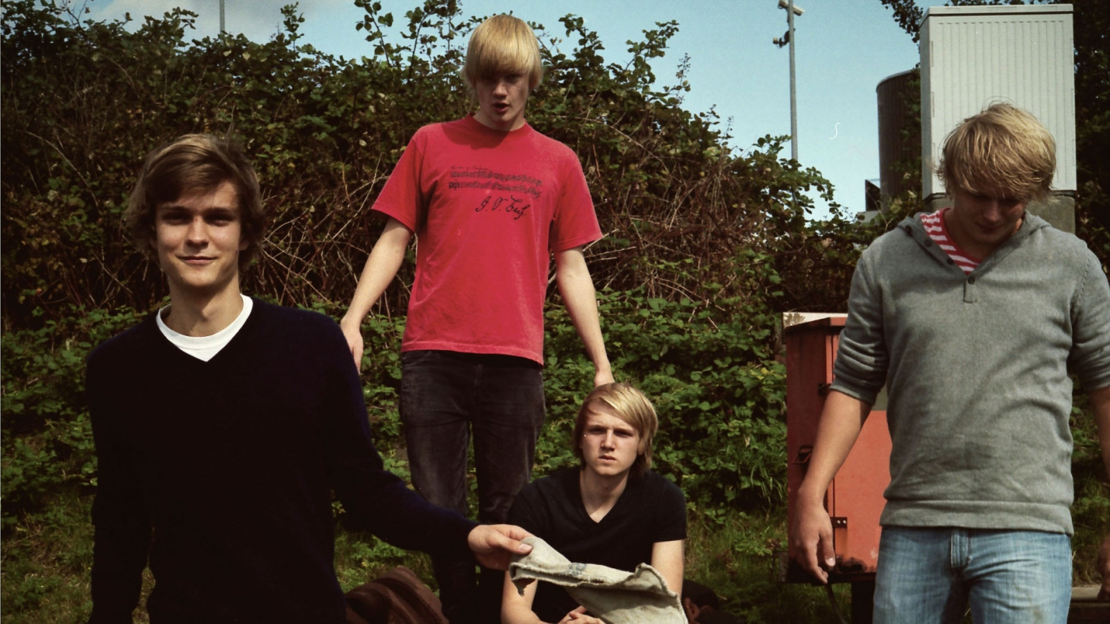 vierkanttretlager, mans, kapela, světlo, nebe