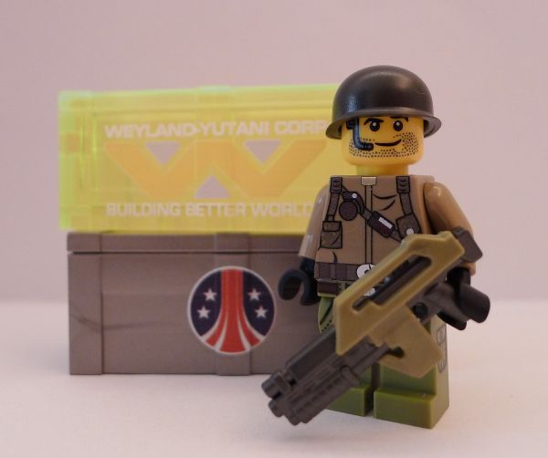 fiction,LEGO,fig,alien,colonial,rifle