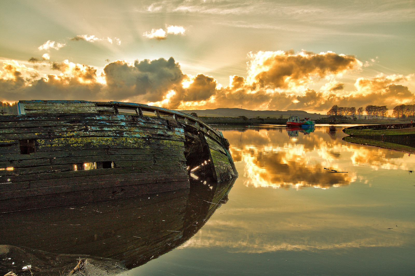 Wallpaper : sunlight, landscape, sunset, sea, bay, water, nature, shore