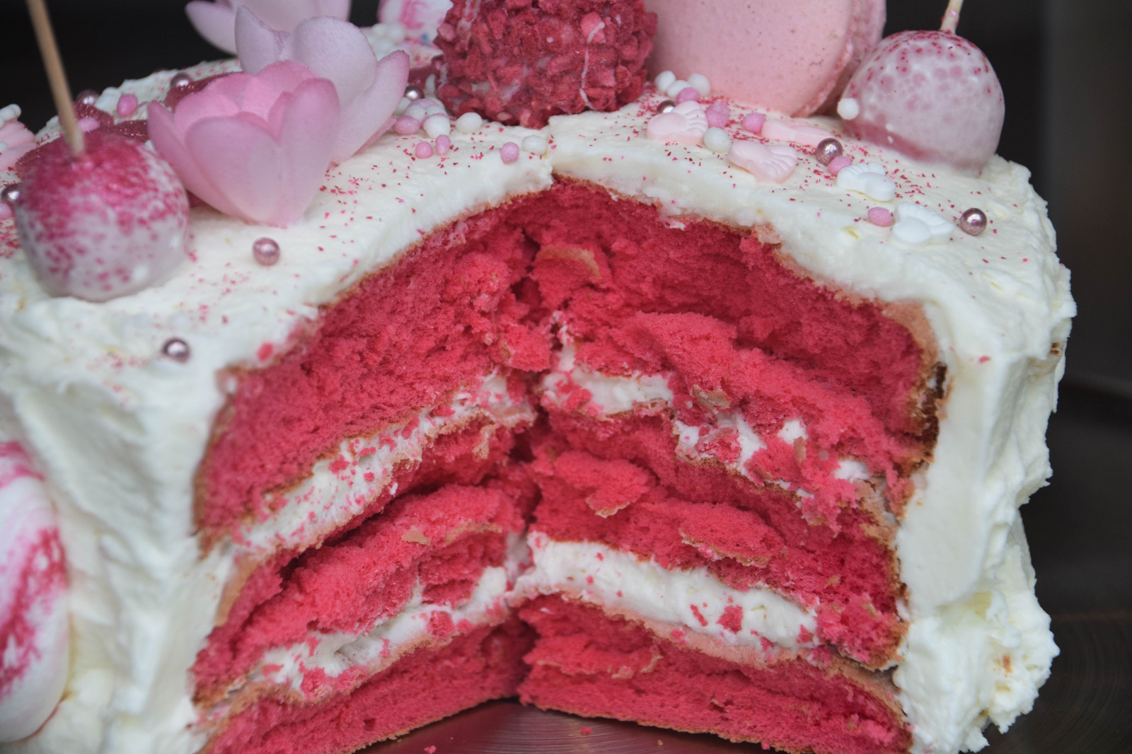 Wallpaper food, whipped cream, Netherlands, Europe, pink, Amsterdam