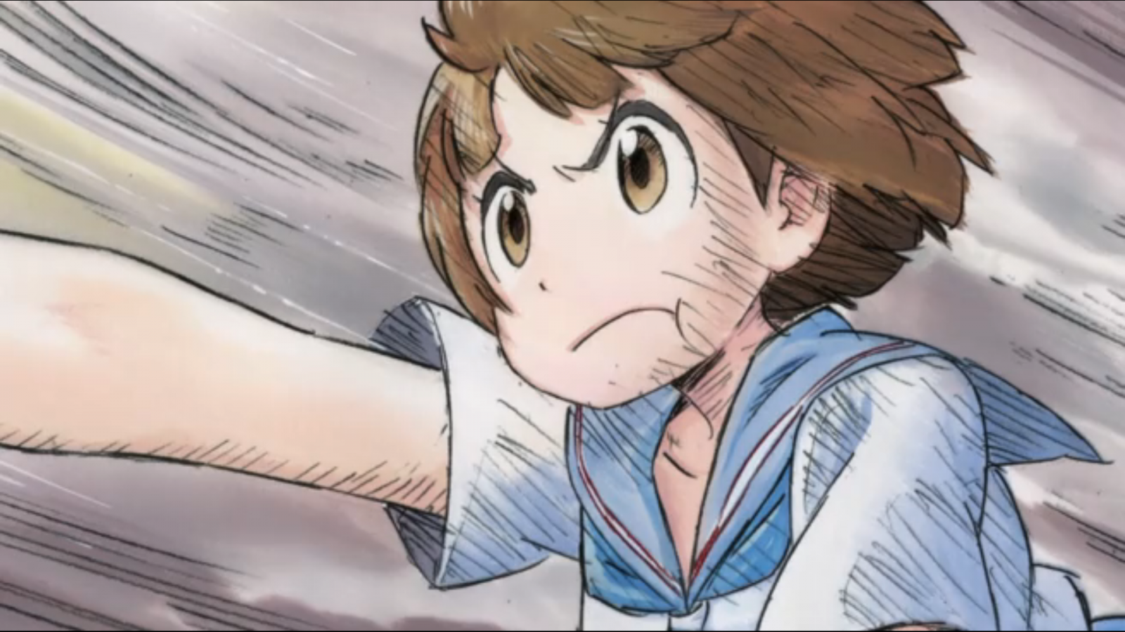 disegno, illustrazione, anime, opera d'arte, Kill la Kill, Mako Mankanshoku, schizzo, mangaka, fumettista, fumetto