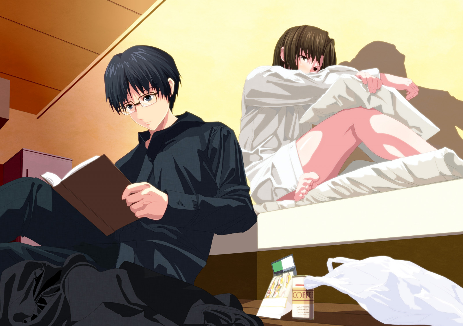 Kara no Kyoukai, Ryougi Shiki, kokutou Mikiya