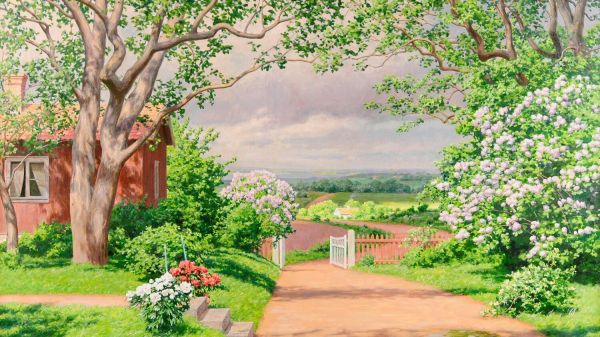 plant,cloud,sky,property,green,flower