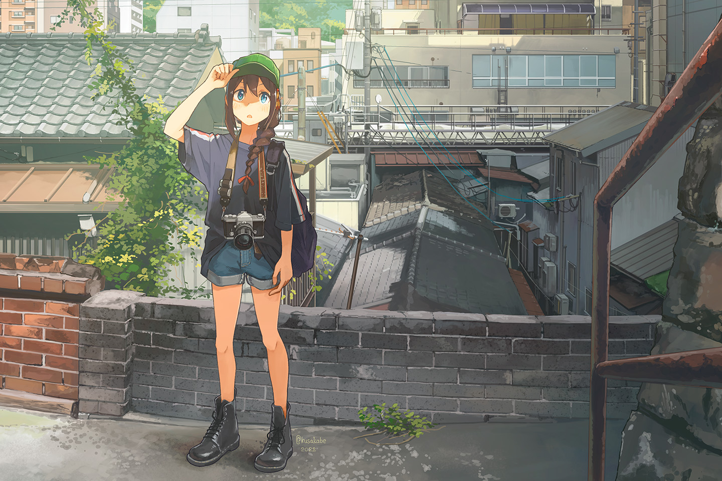 Wallpaper : anime girls, camera, boots 1440x960 - YFYFFFF - 2234412 ...