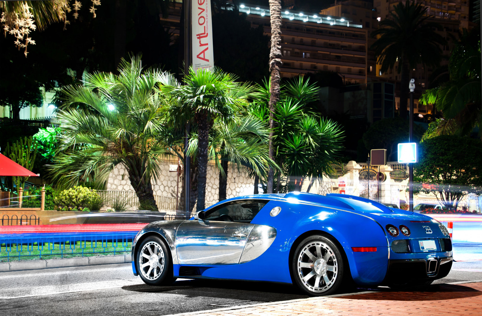 Wallpaper street, night, supercars, Nikon, sports car