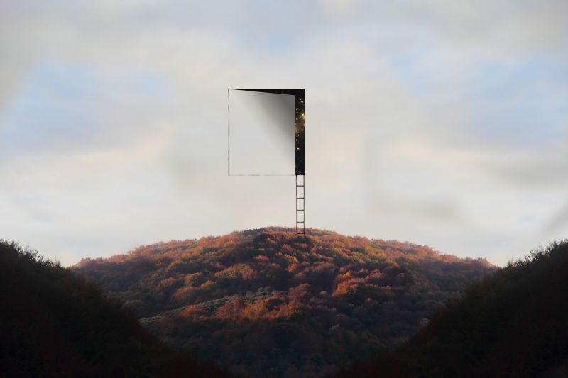 landscape, digital art, hill, nature, sky, morning landscape, digital art, hill, nature, sky, morning