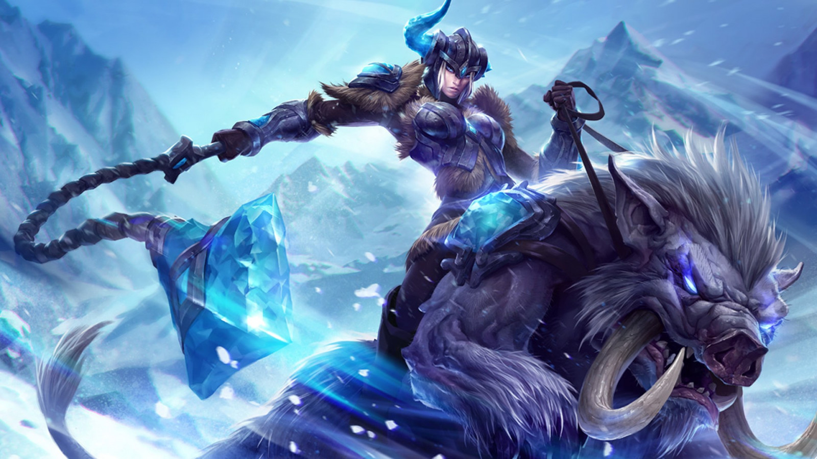动漫, 英雄联盟, 头盔, 龙, 神话, sejuani, 截图, mecha, 电脑壁纸, 虚构人物