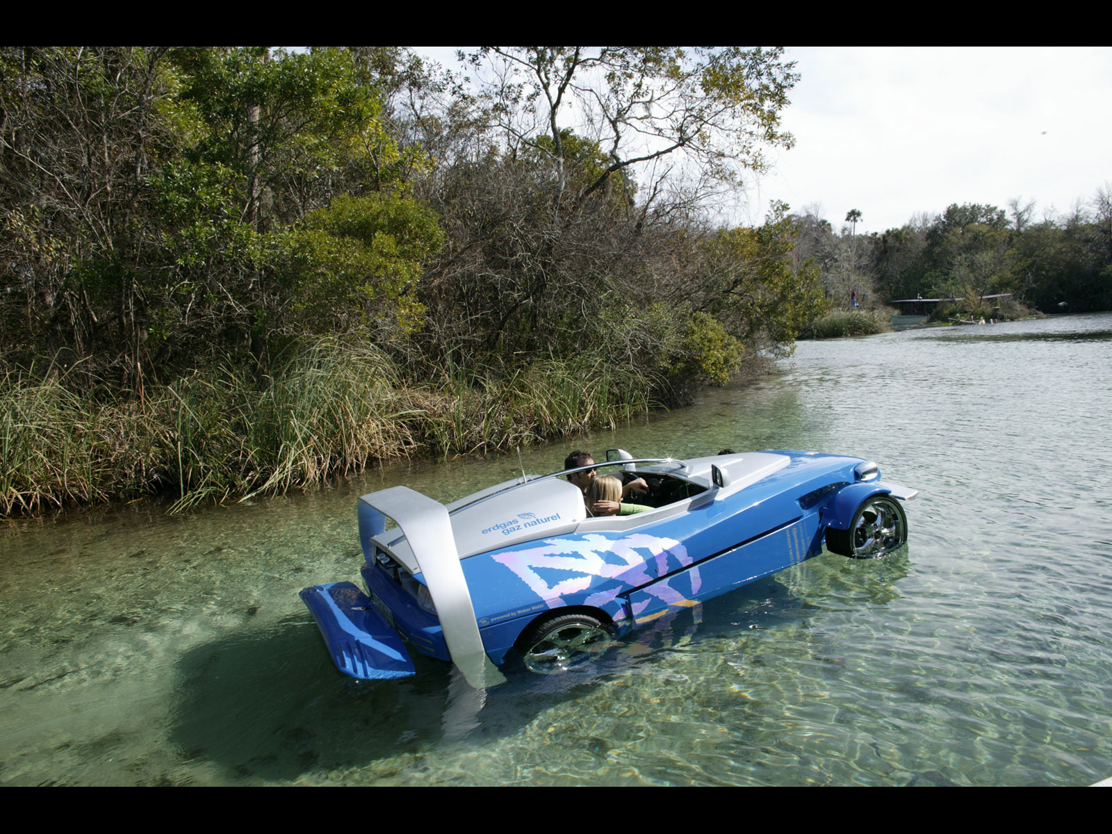 loď, vozidlo, netcarshow, netcar, obrázky vozidel, photo auto, 2008, plavidlo, Rinspeed, Splash concept, lodičky, vodní, ekosystém, motorový člun