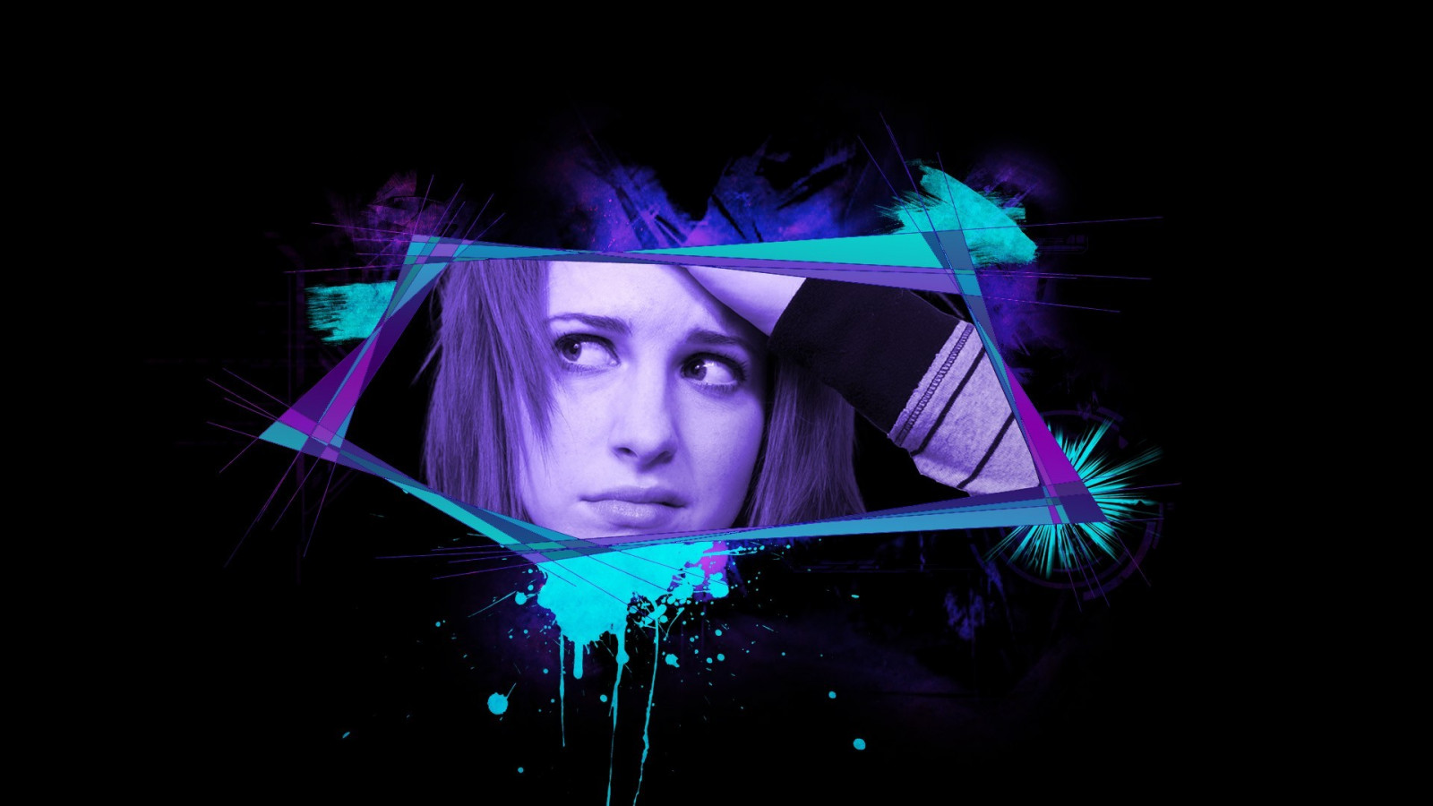 ilustrace, noc, modrý, Hayley Williams, Paramore, světlo, barva, tma, 1920x1080 px, počítač tapeta, orgán, zvláštní efekty