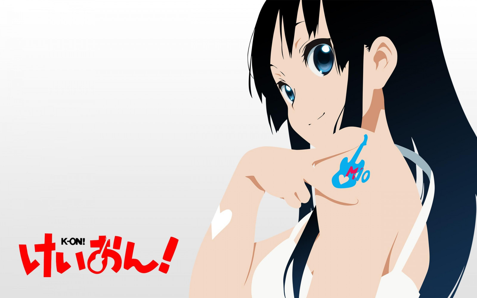 ilustrace, anime, anime dívky, kreslená pohádka, pusa, K ON, Akiyama Mio, značka, ruka, smysl, mangaka, interakce