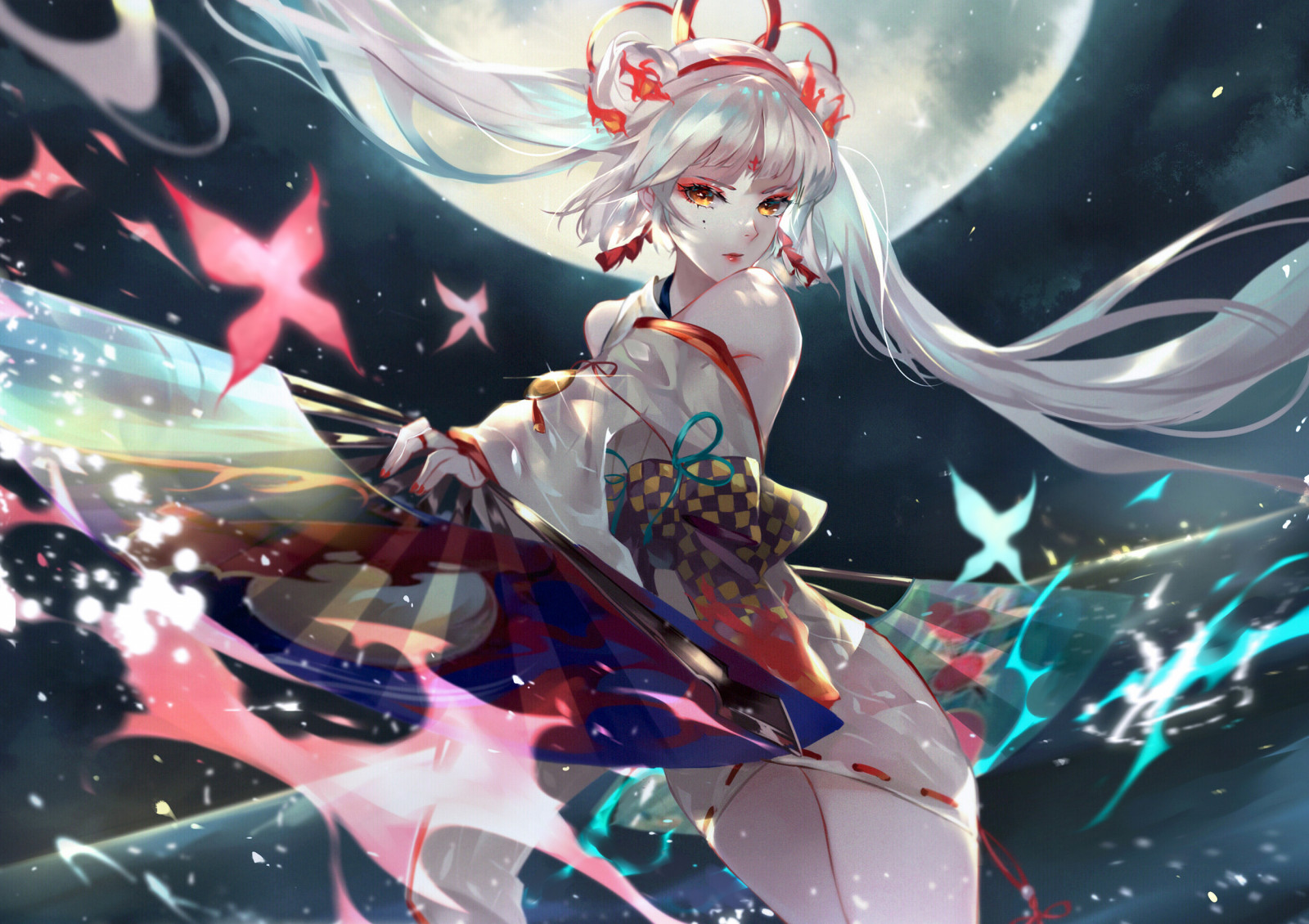 Filles anime, Anime, griffonnage, Vardan