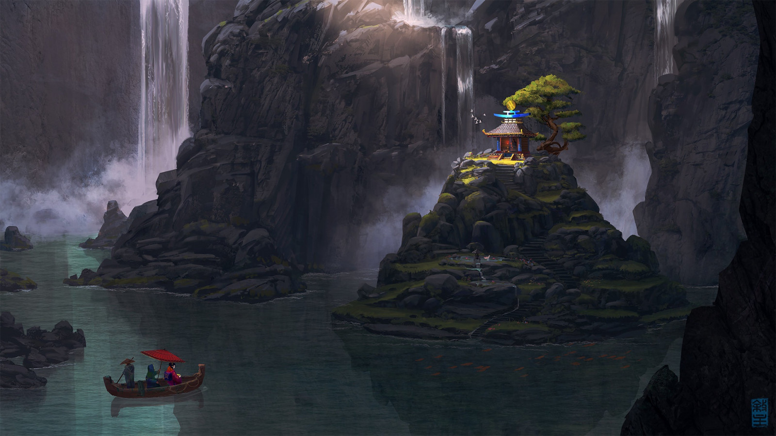 fantasy art, alkotás, Josh Hutchinson