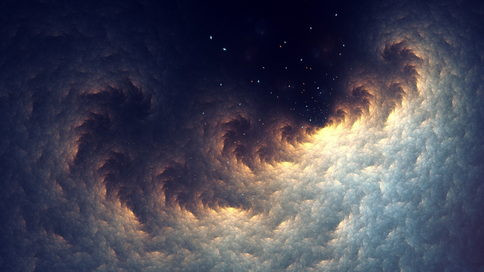 arte digital, noche, abstracto, planeta, espacio, Minimalismo, cielo, estrellas, Tierra, Fractal, nebulosa, atmósfera, universo, nube, oscuridad, tiempo de día, 1920x1080 px, Papel pintado de la computadora, Atmósfera de tierra, espacio exterior, Objeto astronómico, Fenómeno meteorológico, cúmulo, fenómeno