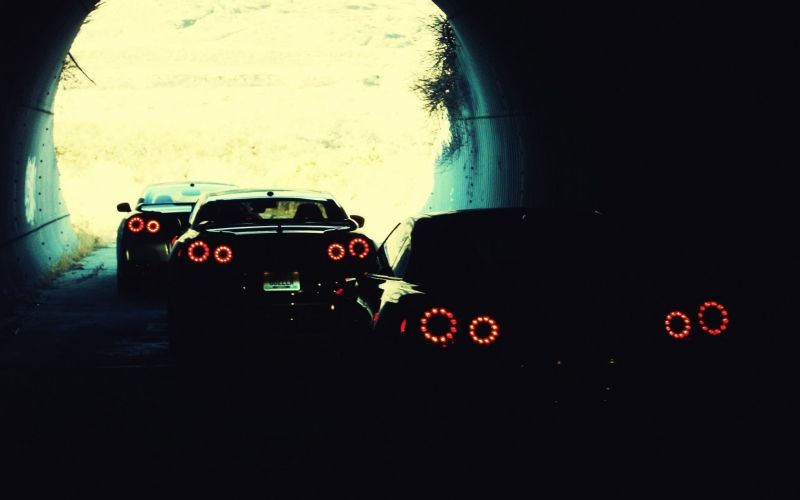 noc, auto, vozidlo, športové autá, Nissan GT R, svetlo noc, auto, vozidlo, športové autá, Nissan GT R, svetlo