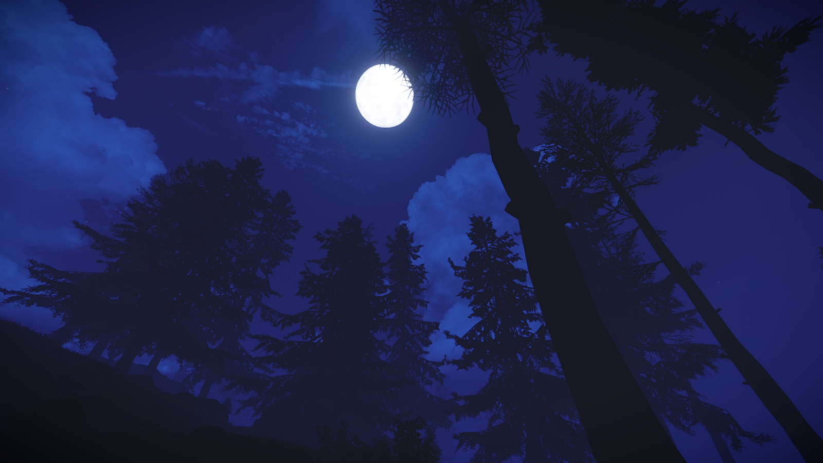 Wallpaper : rust, video games, Moon, night, trees 1920x1080 ...