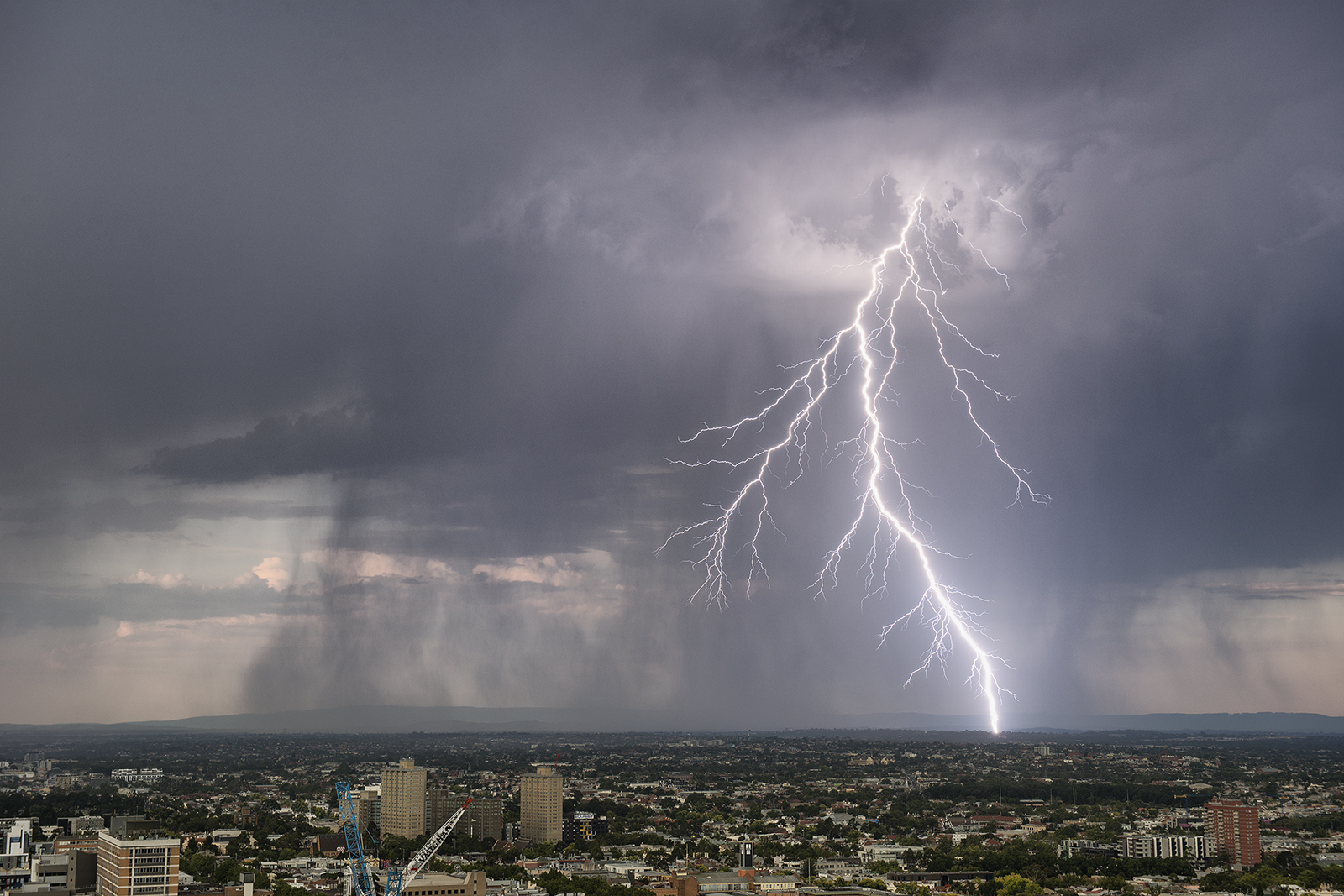 verão, quente, chuva, clima, aberto, australiano, Melbourne, tênis, greve, relâmpago, 2014