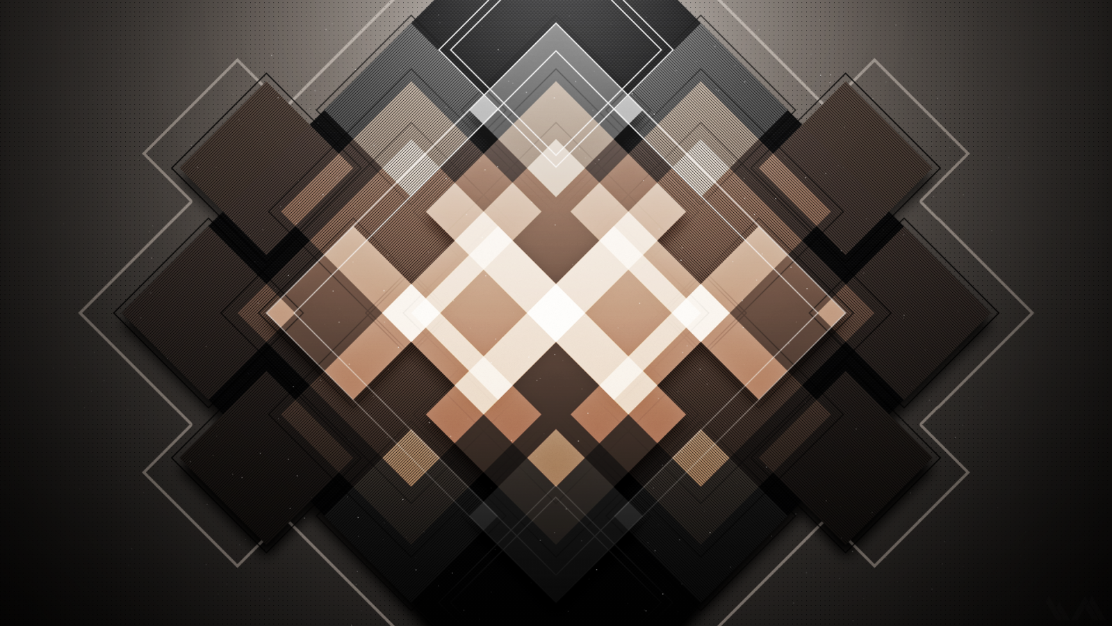 abstraktní, digitální umění