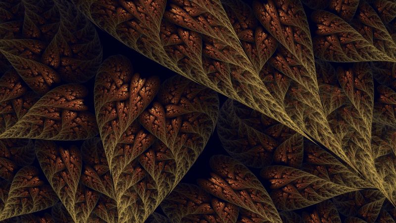 ศิลปะดิจิตอล, นามธรรม, รูปแบบ, พื้นผิว, 1920x1080 px, ใบไม้