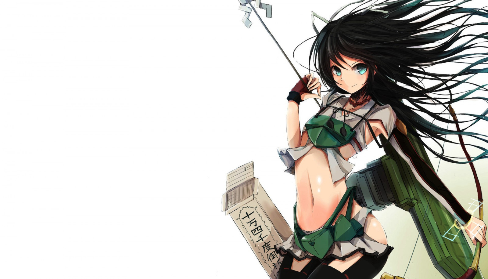 illustration, anime, Anime piger, tegneserie, Kantai Collection, tøj, Katsuragi Kancolle, kostume, mangaka