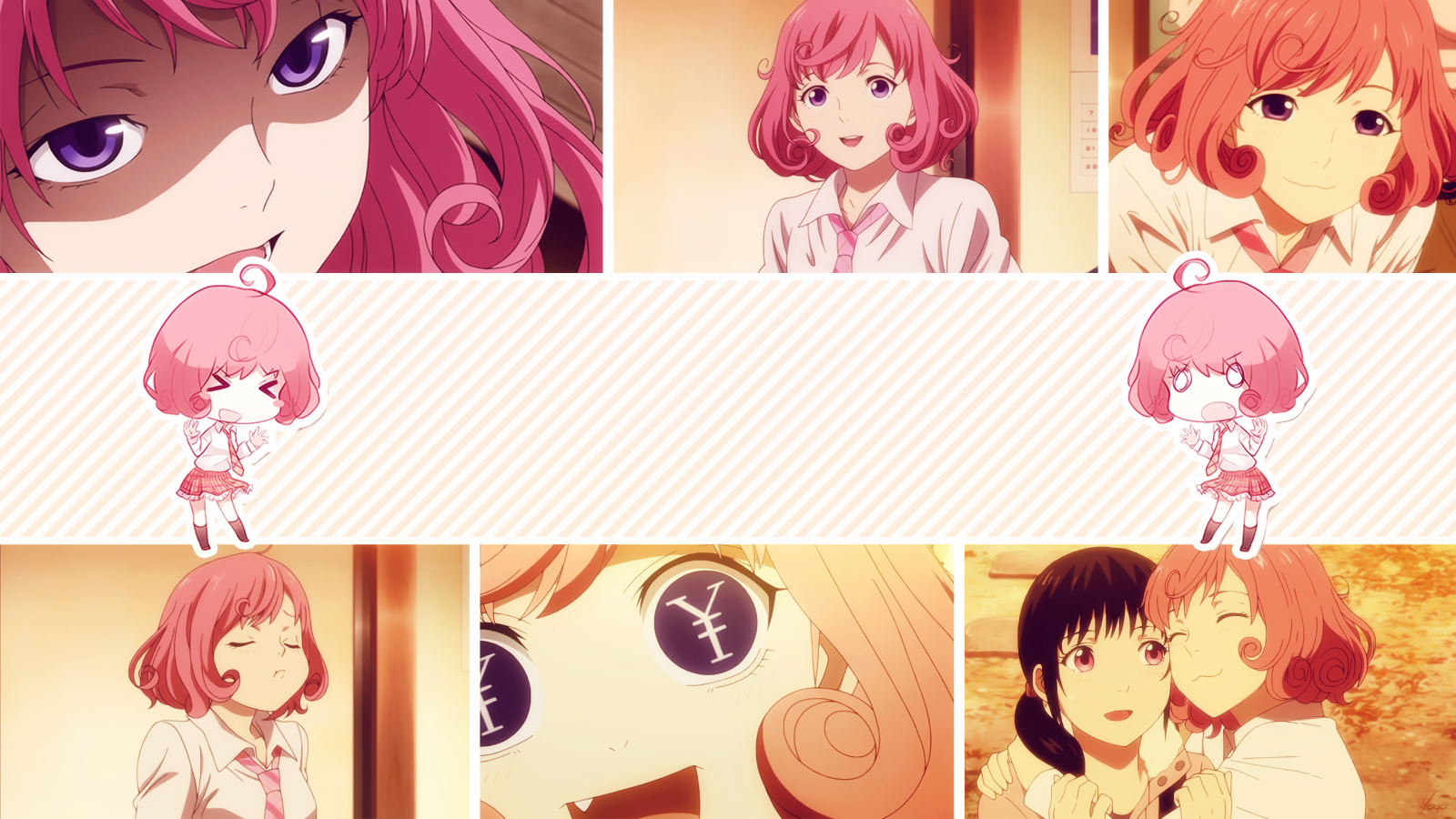 illustrazione, anime, cartone animato, capelli, rosa, Noragami, Iki Hiyori, Kofuku, mangaka