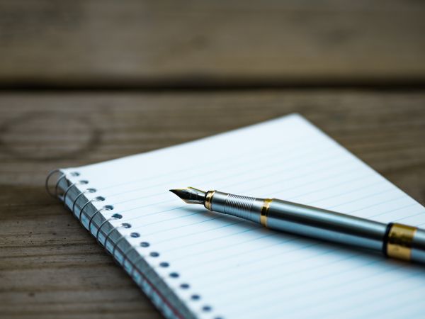 Pen,notebook,spiral