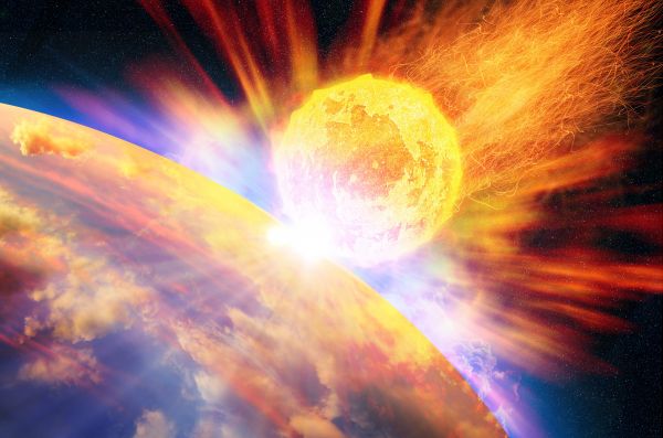 meteor,apocalypse,planet,Earth,space,fire