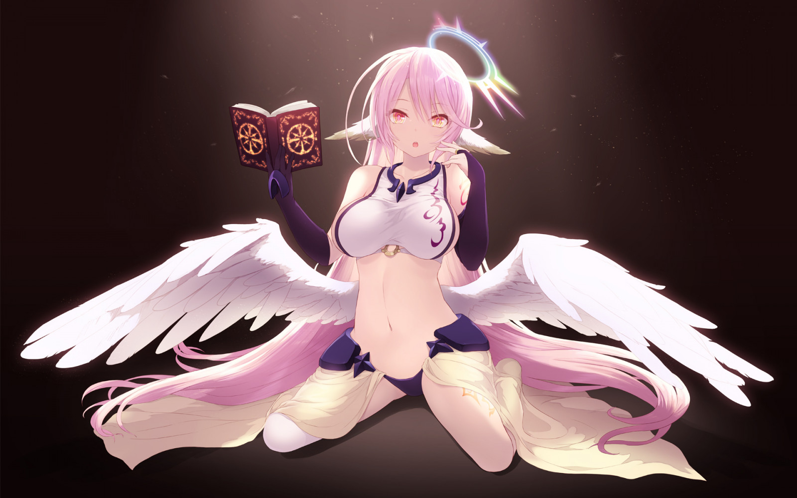 Anime, animação, Manga, Jibril, Sem jogos sem vida