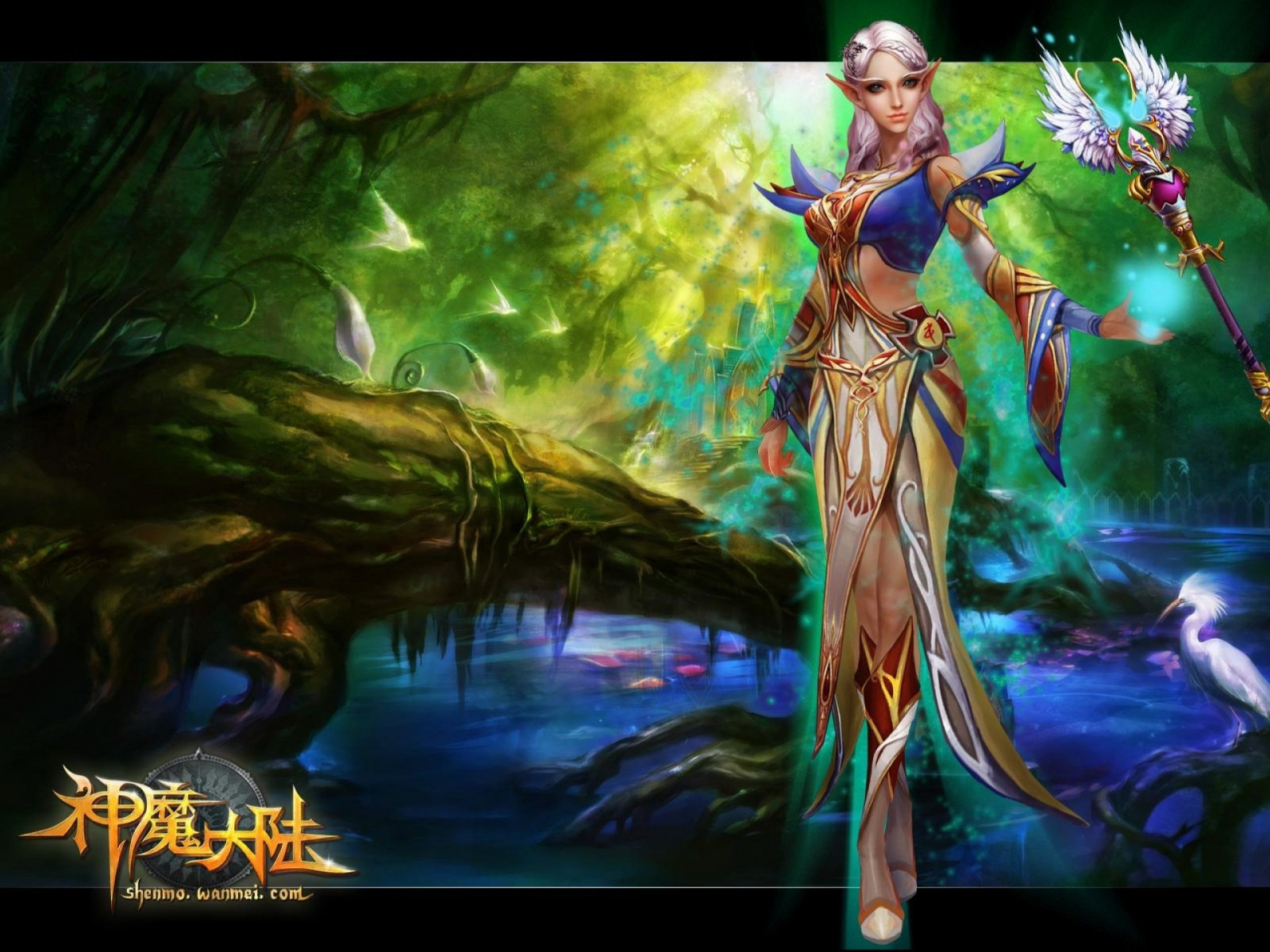 1920x1440 px, 1fwso, azione, avventura, età, opera d'arte, buio, dettaglio, fantasia, combattente, abbandonato, ragazza, ragazze, mmo, in linea, perfezionare, manifesto, RPG, Shenmo, vampiro, guerriero, mondo