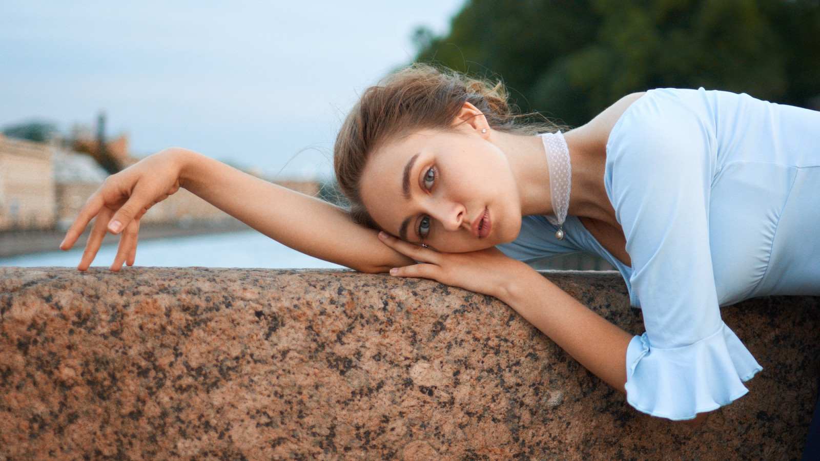 ポートレート, 女性, 屋外の女性, Artemy Mostovoy